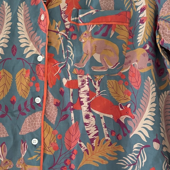 Powder Pajamas Set Colorful Animal Print Pajama Set - Picture 13 of 16